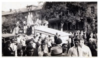Feast of the Madonna di Cassandrino in Chambersburg, circa 1937